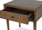 Sylvie 1 Drawer Nightstand -Idris Amber