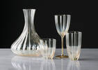 Verre long Phoebe ambre