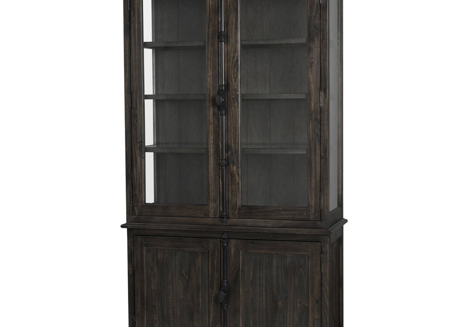 Churchill Display Cabinet -Carob