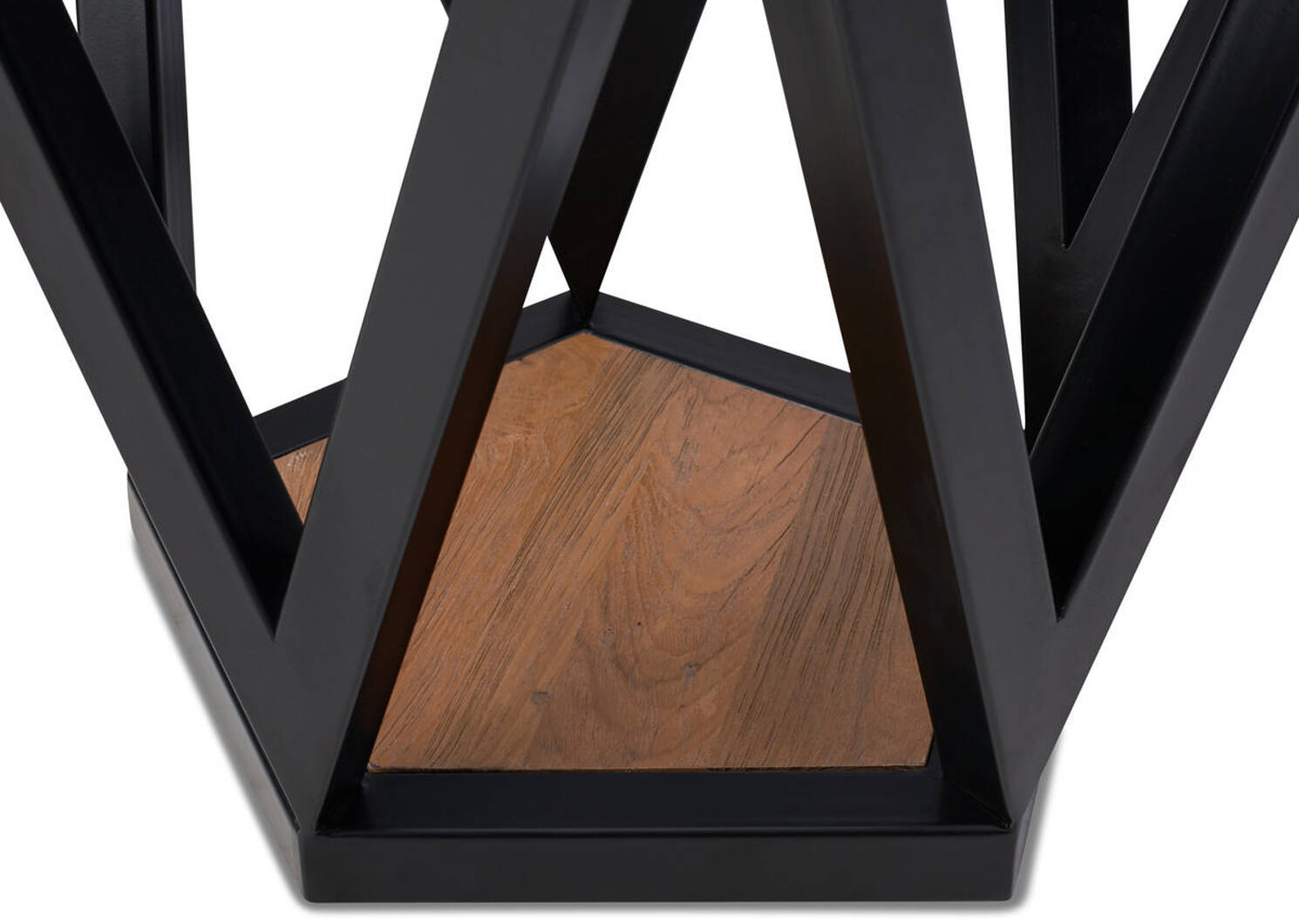 Pentagon Side table -Teak