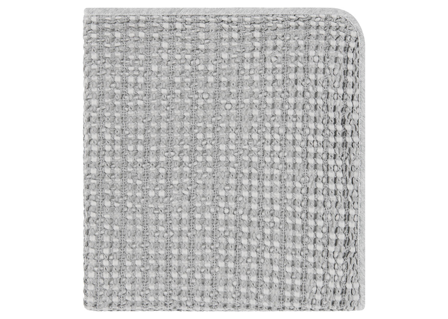 Carlin Cotton Waffle Throw Light Grey