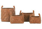 Iona Basket Large Cognac