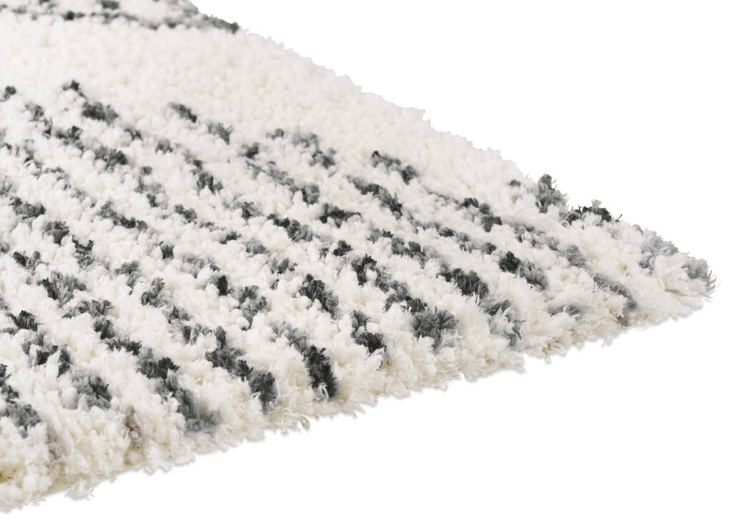 Steele Rug 63x93 White/Black
