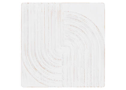 Brohm Wood Panel IV White