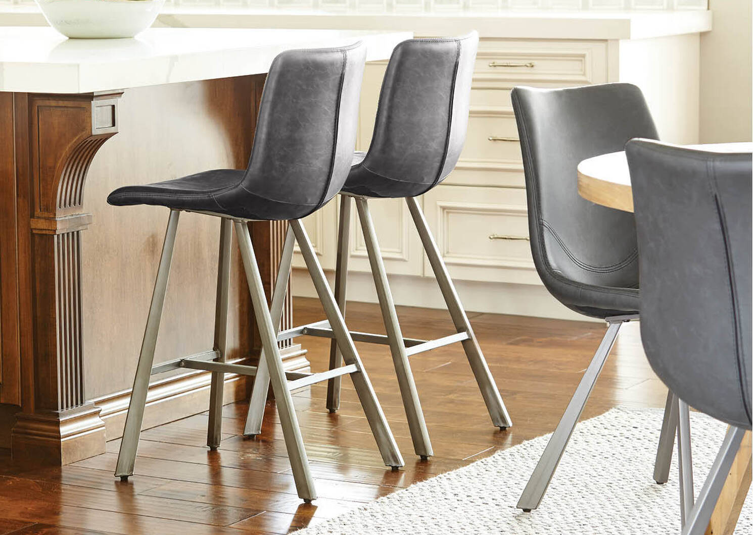 Claybourne Counter Stool -Scott Grey