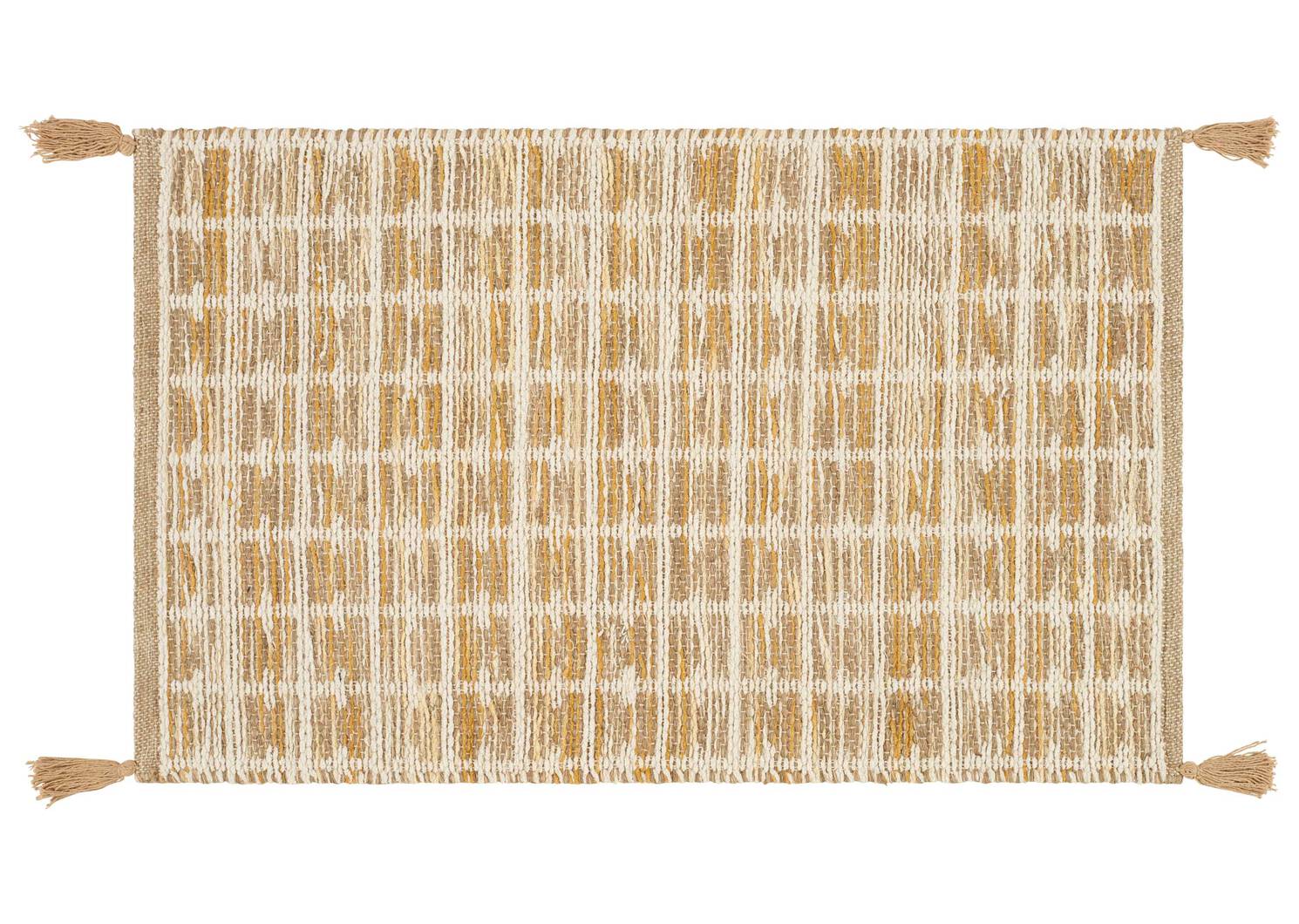 Tapis décoratif Charis 24x36 doré