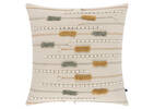 Coussin Shepherd 20x20 nat/ch doré/gris