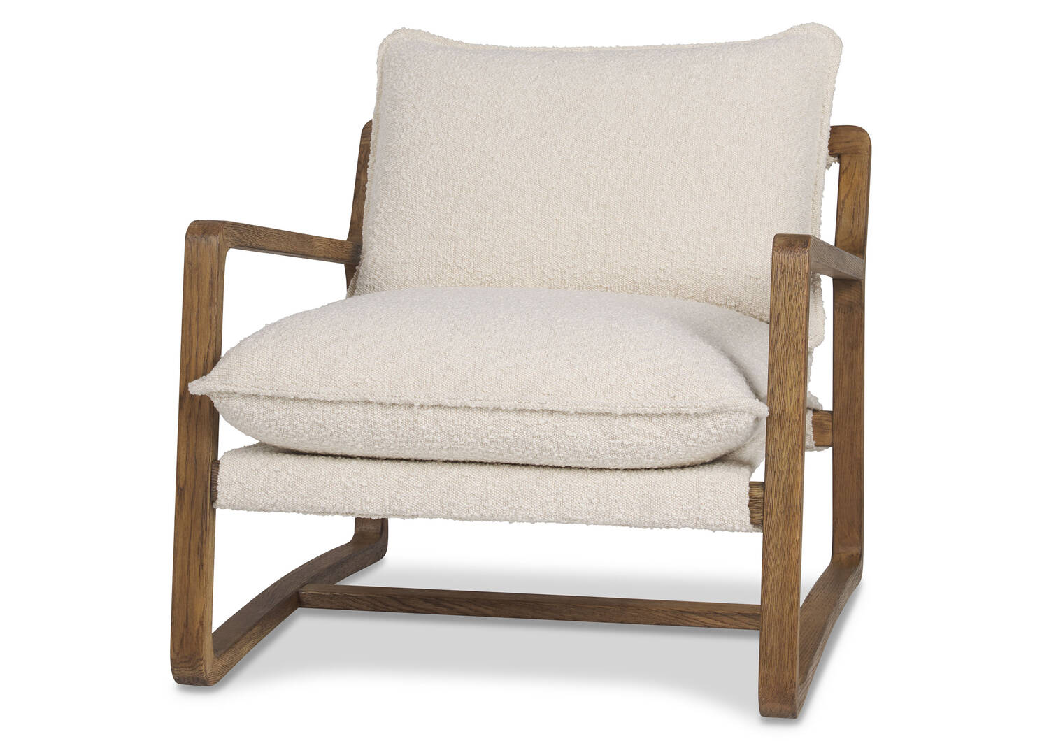 Fauteuil Simcoe -Amalie ivoire