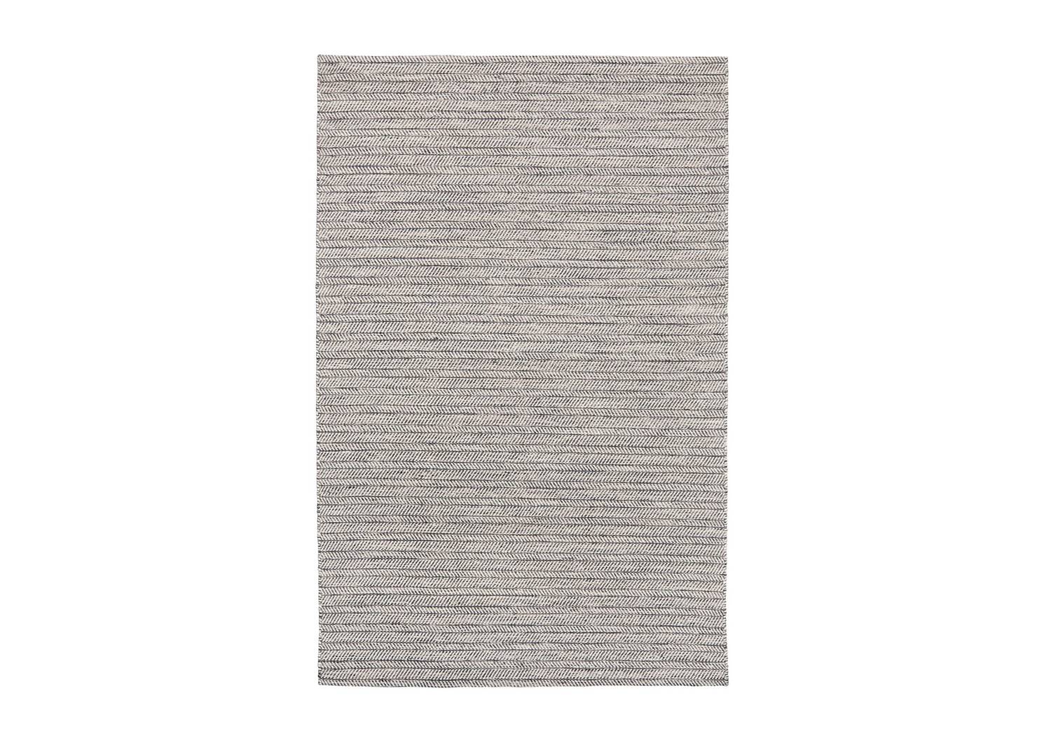 Tapis Grant 96x120 gris/blanc