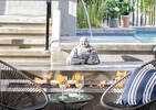 Joyful Buddha Garden Sculpture Natura