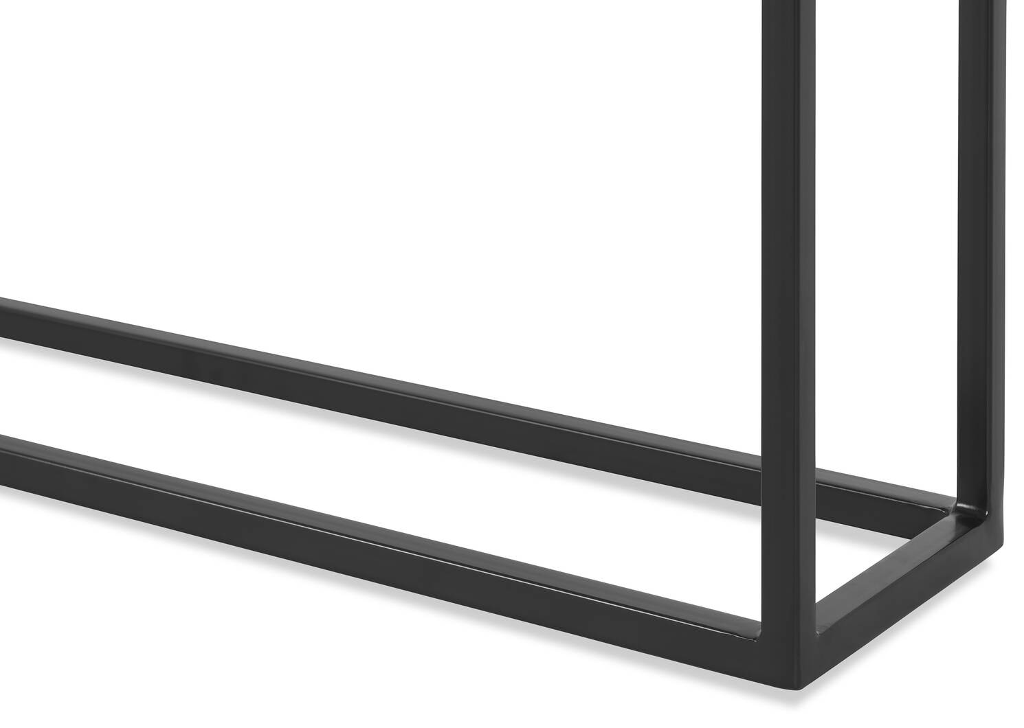 Crosby Narrow Console Table -Mango Black