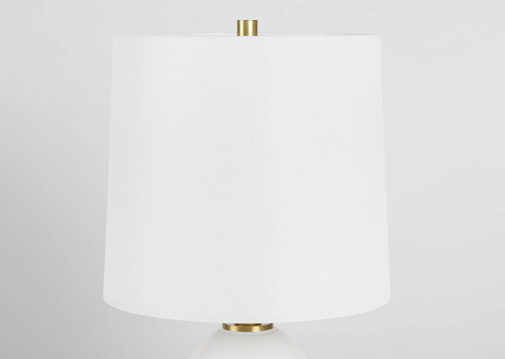 Petite lampe de table Chance blanche