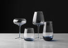 Verre long Maris transparent/bleu