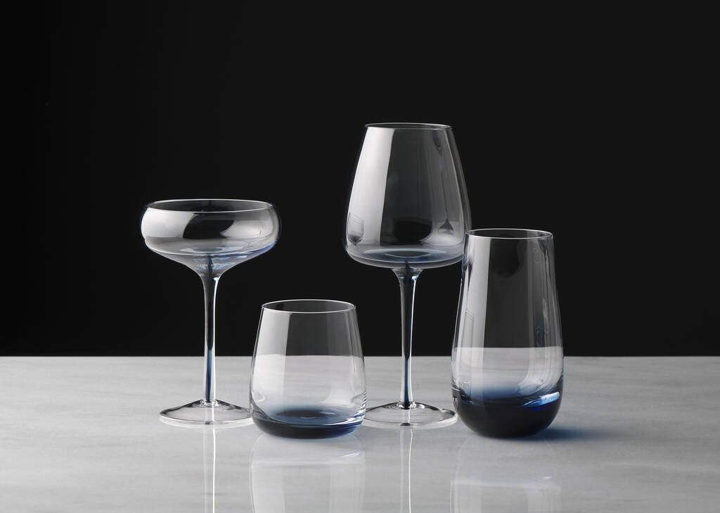 Maris Glass Clear/Blue Collection