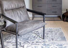 Fauteuil Brando -Blake charbon