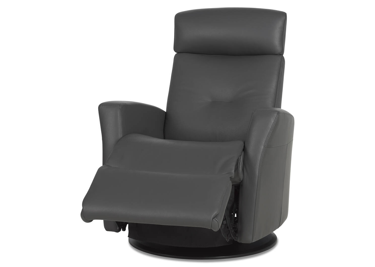 Fauteuil inc. cuir Drake -Tre graphite