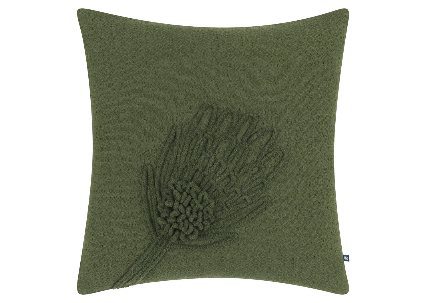 Turvi Cotton Pillow 20x20 Cypress