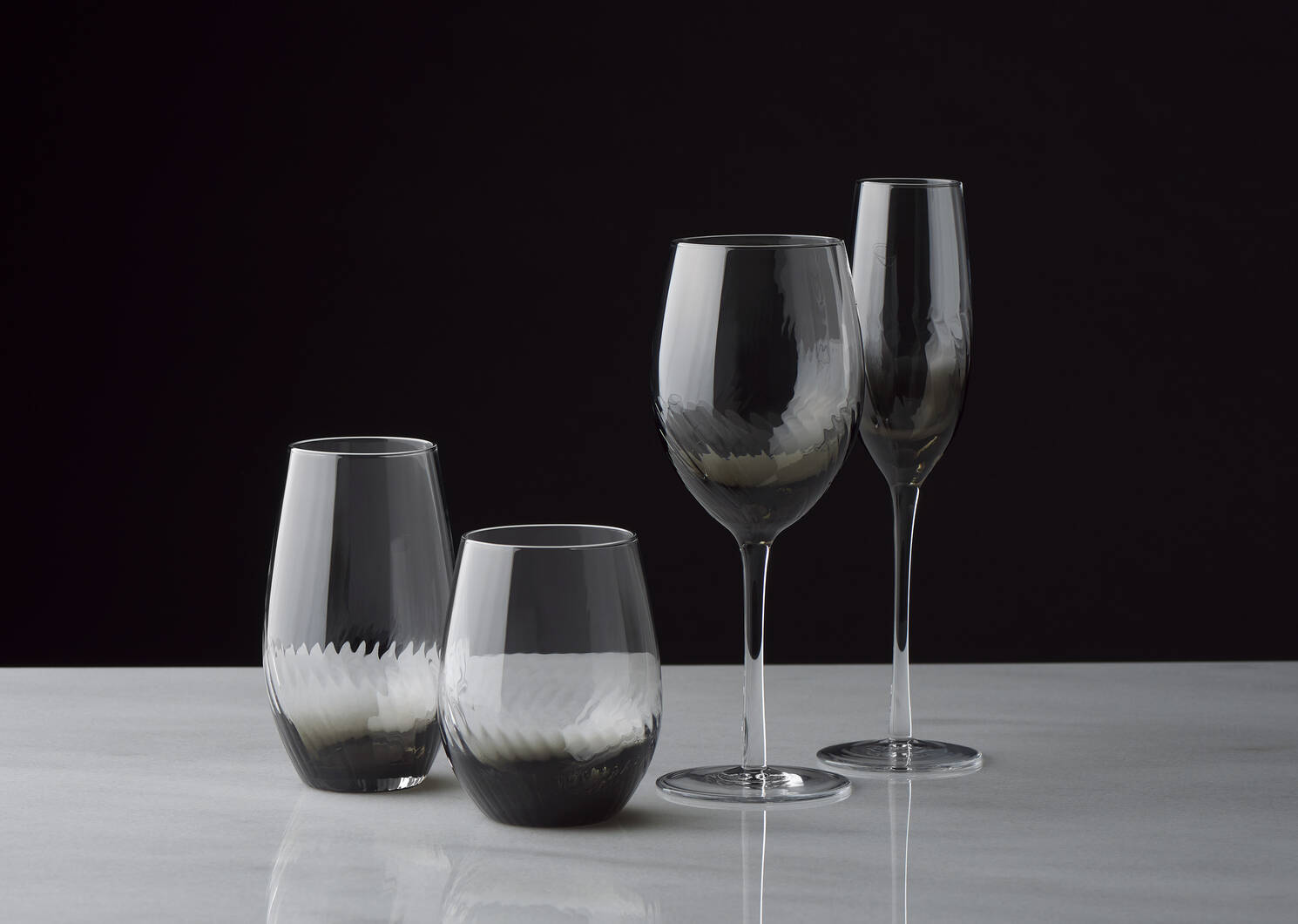 Revel Highball Glass Grey