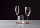 Georgette Wine Glass Pink