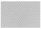 Midtown Placemat White/Black