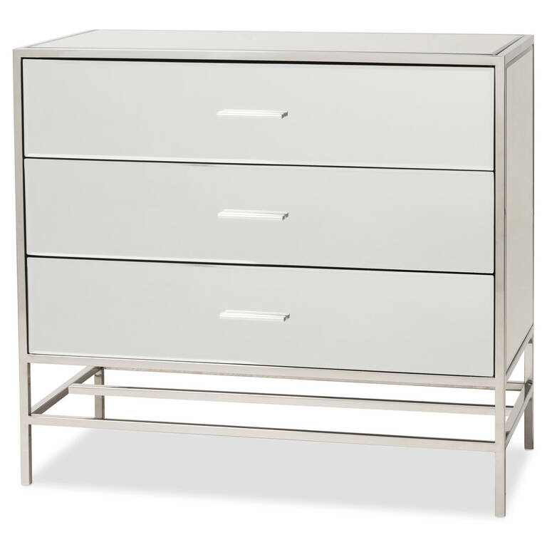 Marilyn 3 Drawer Chest Mirror