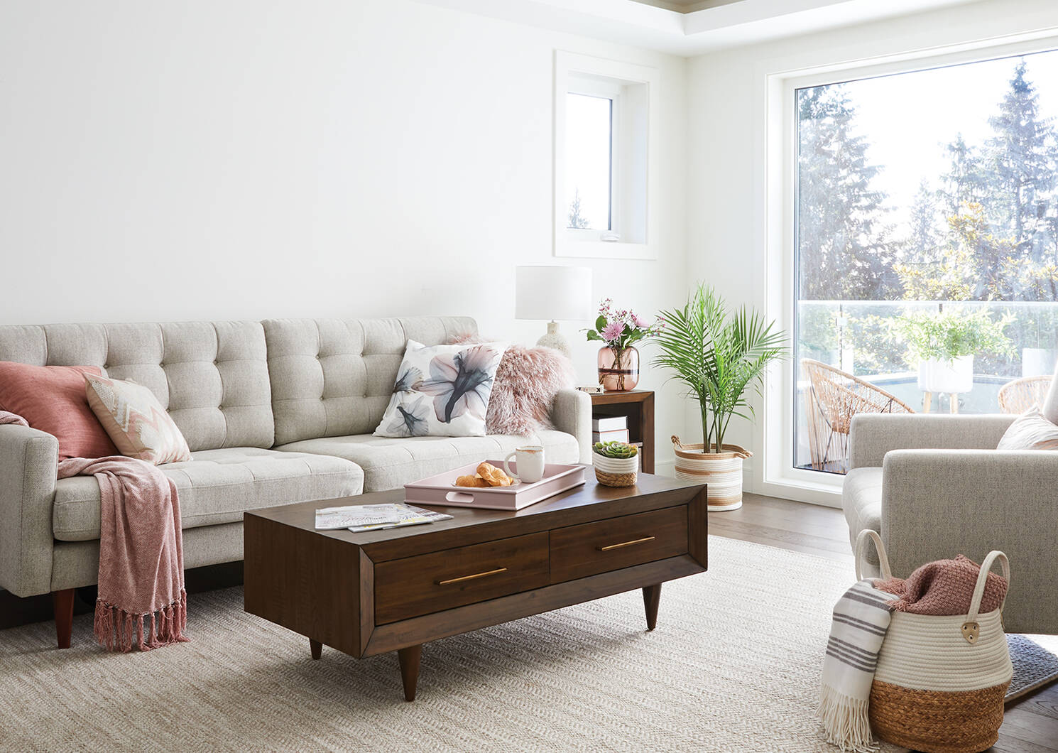 Bloor Sofa Nomad Stone Urban Barn