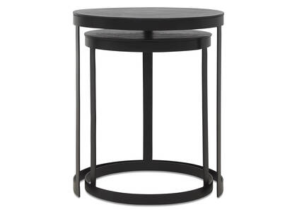 Irwin Nesting Side Table Set -Bronze