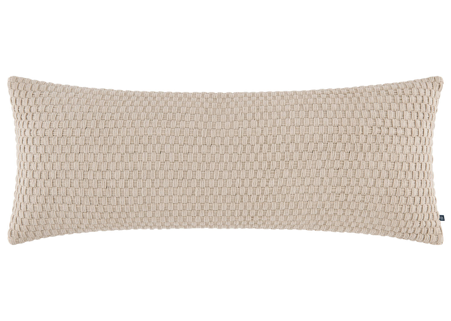 Coussin en coton Hadston 14x36 naturel