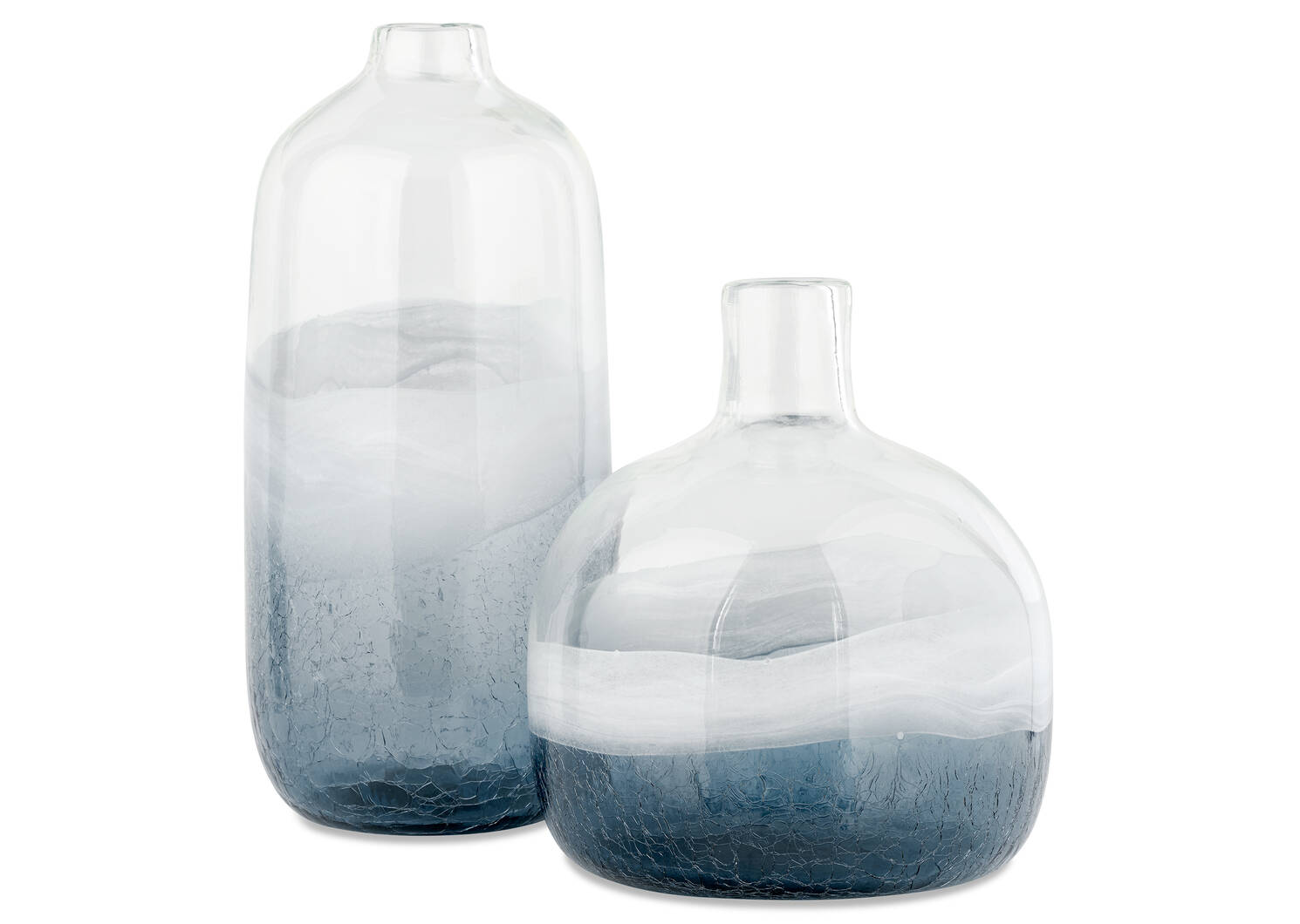 Gigi Vase Tall Blue