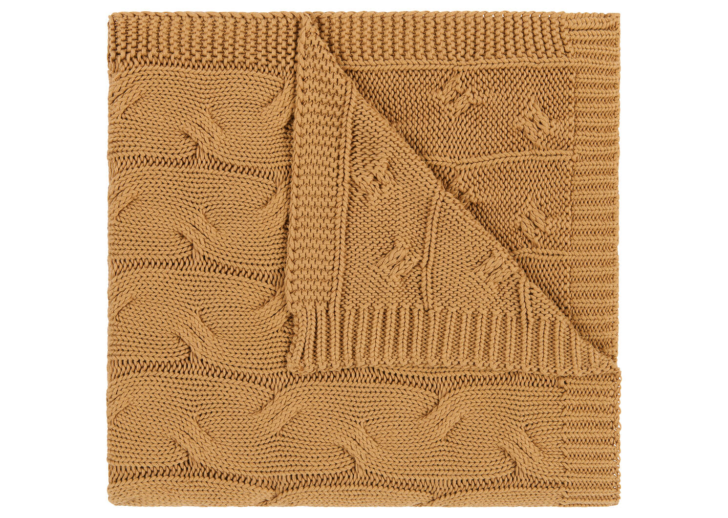 Nason Cotton Throw Camel