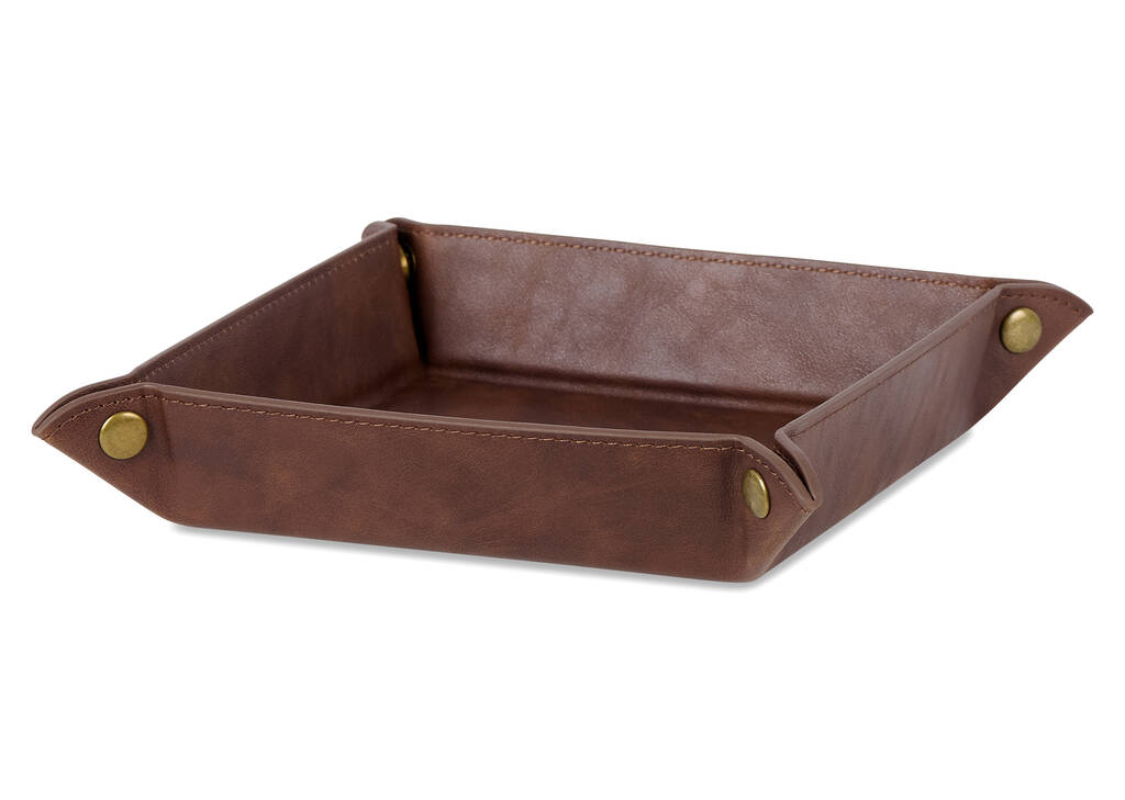 Tessa Trinket Tray Cognac