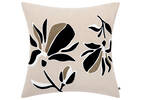 Coussin Aylin 20x20 brun clair/noir