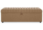 Lillian Storage Ottoman -Ruby Walnut