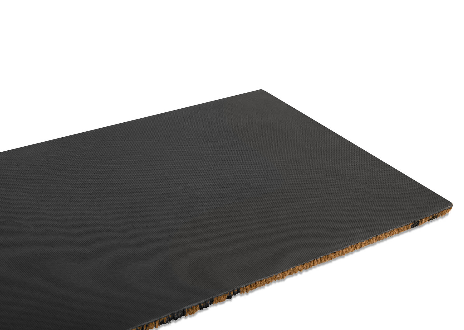 Plaid Doormat Natural