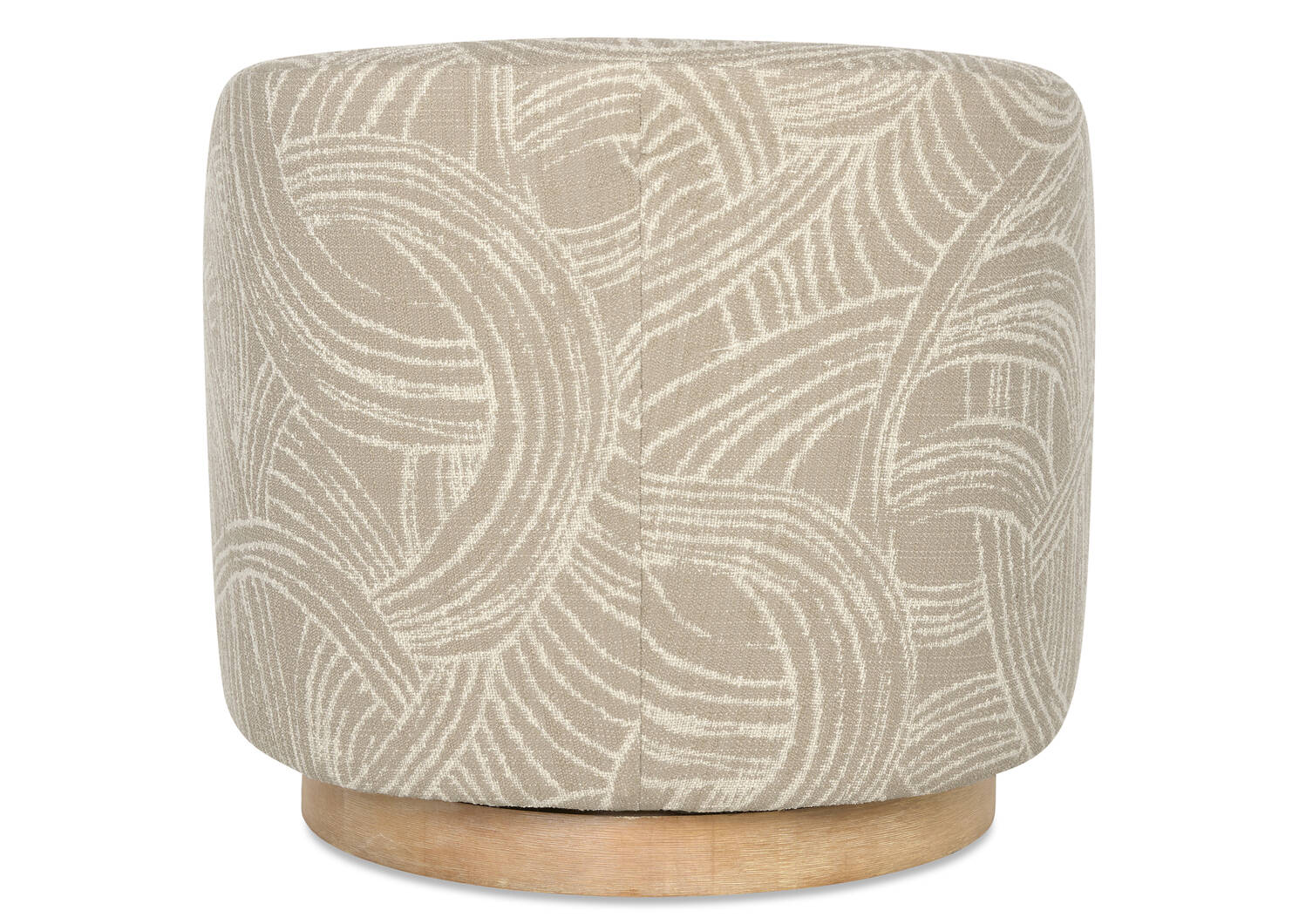 Caleb Swivel Armchair -Anza Wheat