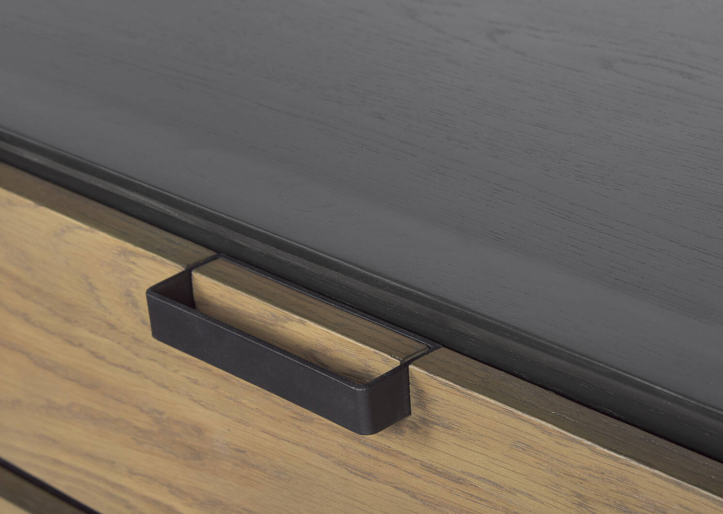 Melville Media Unit -Raven Umber