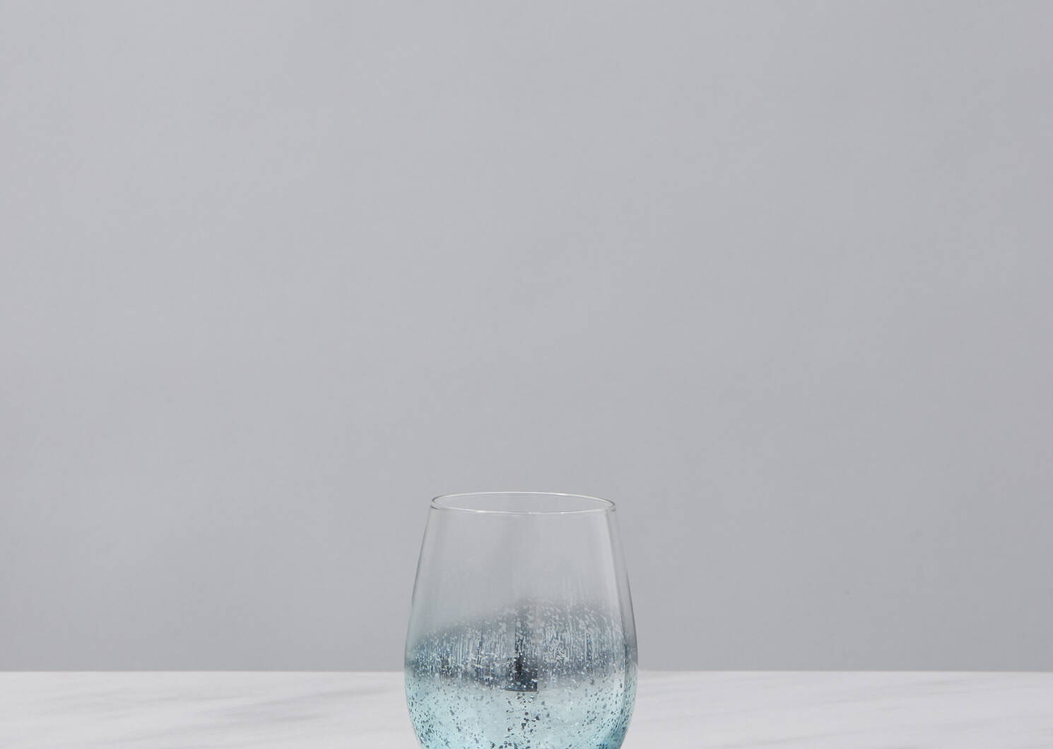 Verre court Shimmer aqua