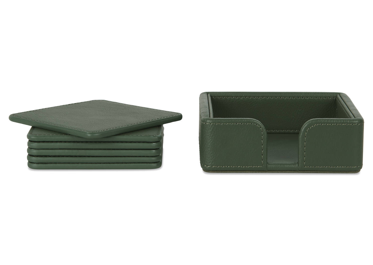 Ensemble de sous-verres Riva boisé
