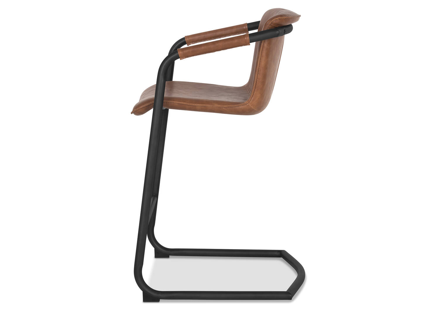 Tabouret Lochman -Scott cognac