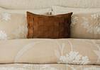 Quinn Leather Pillow 20x20 Cognac