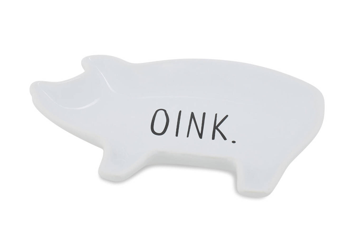Oink Dish White
