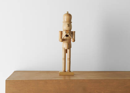 Nutcracker Drummer Wooden