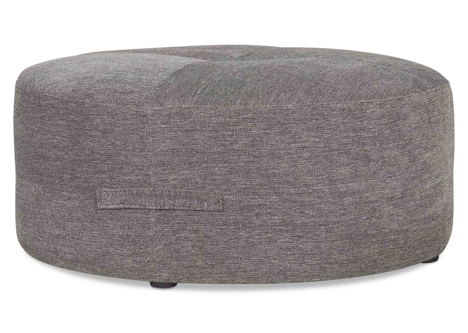 Archibald Ottoman 36" -Jennings Grey