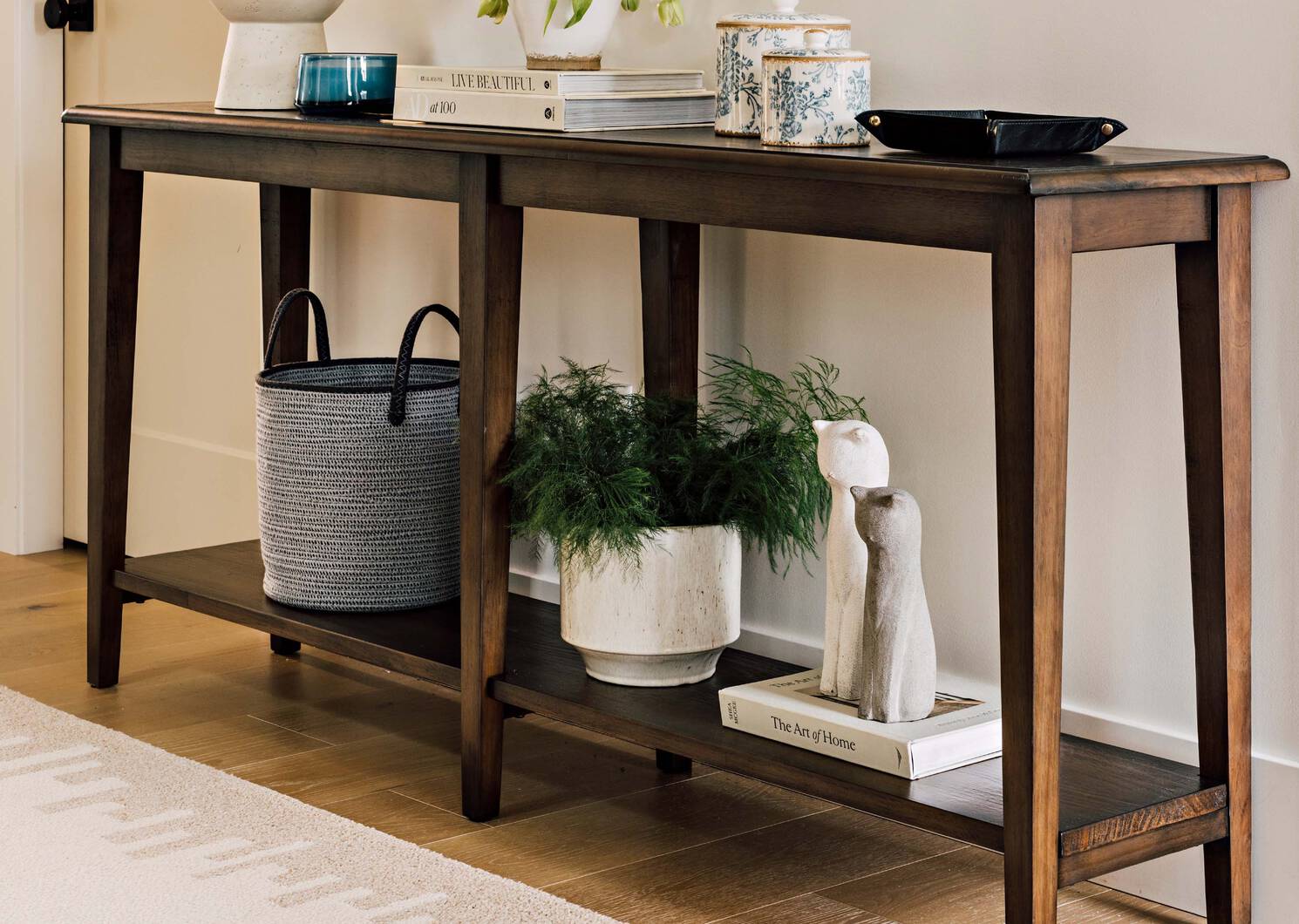 Argyle Cat Decor Tall