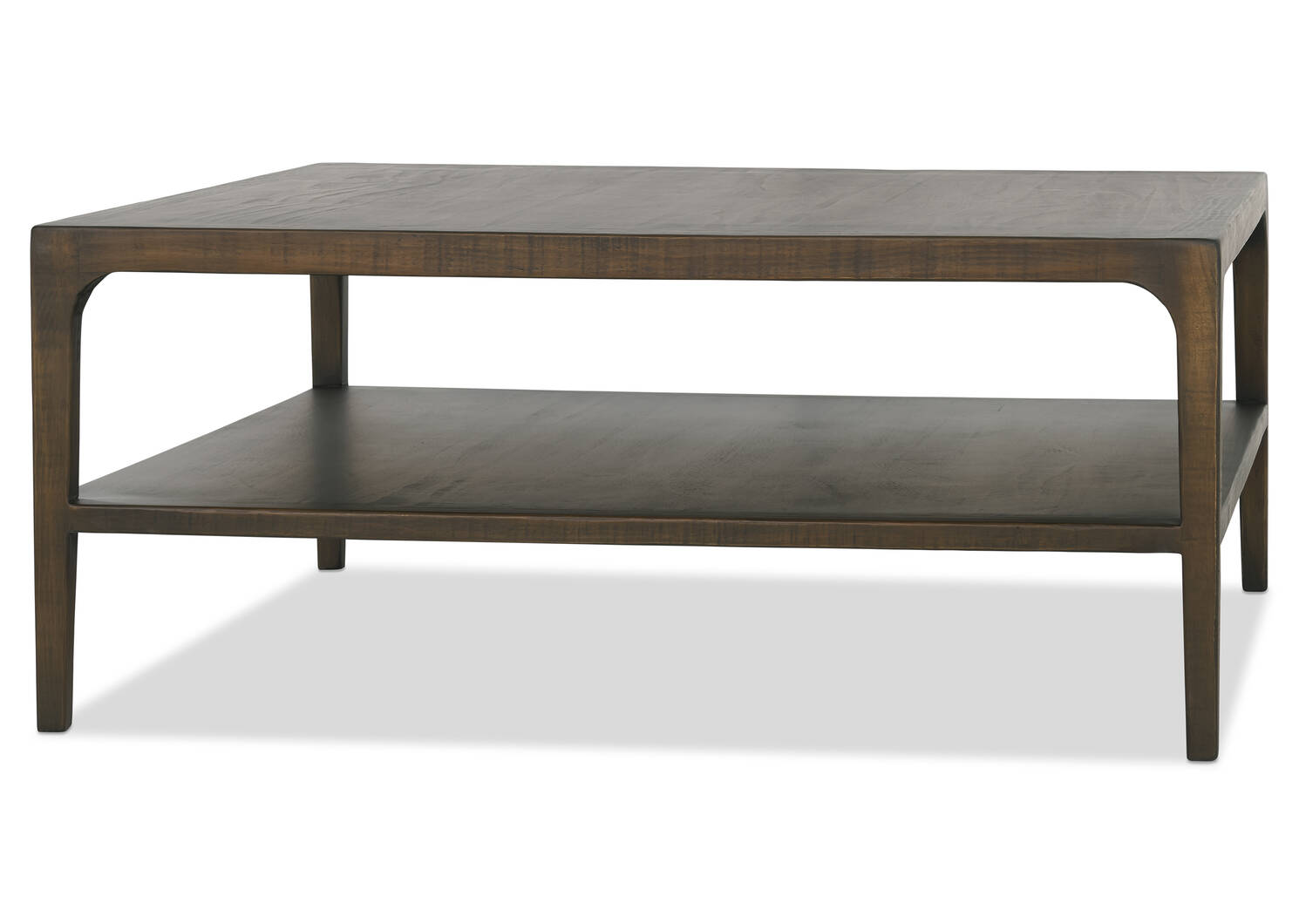 Table basse carrée Dundas -Hughes ambré