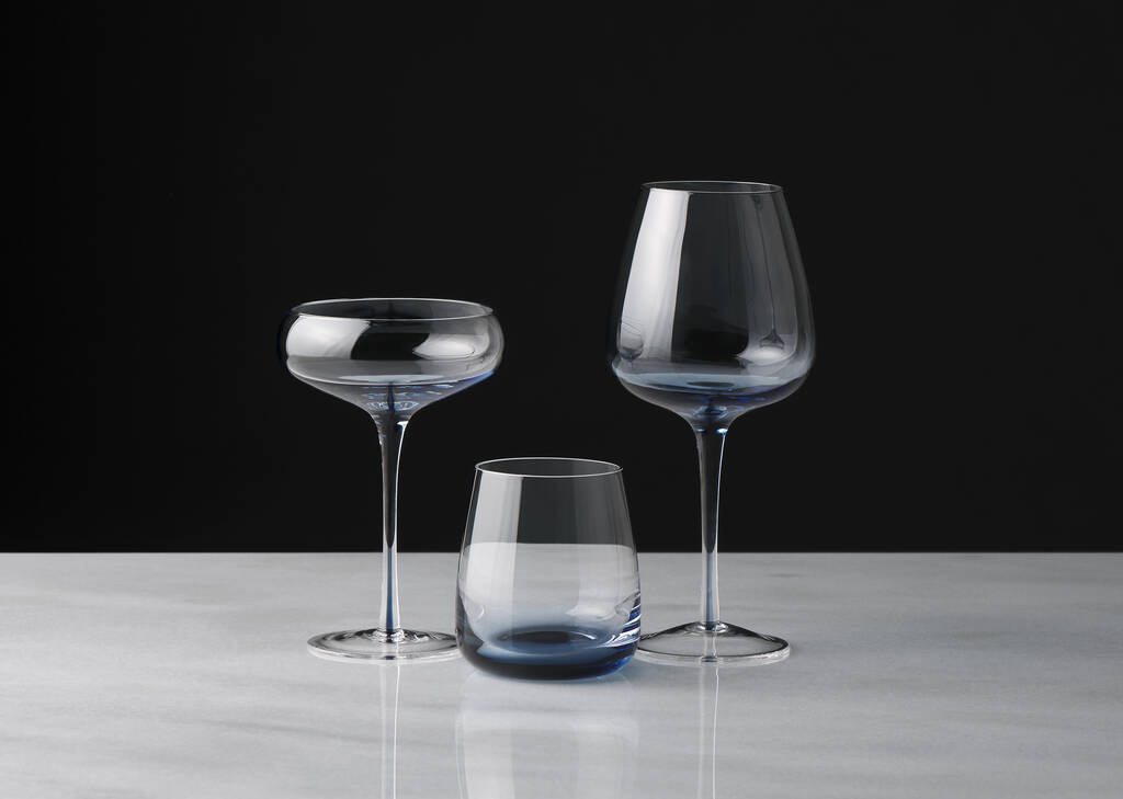 Maris Glass Clear/Blue Collection