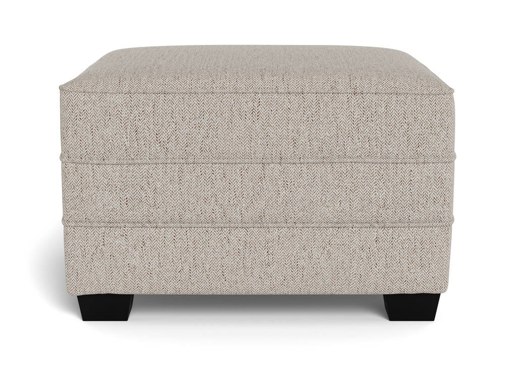 Azure Custom Ottoman 28x24”