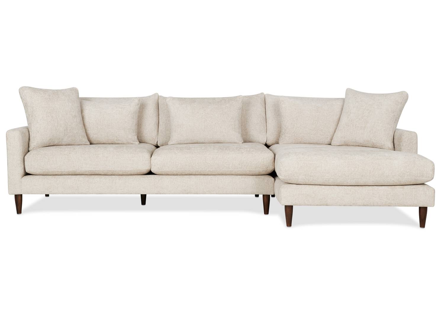 Nixon Sofa Chaise -Husky Beach, RCF