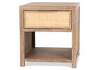 Graham Side Table -Ayr Drift/Rattan