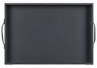 Beckett Wood Tray Large Black
